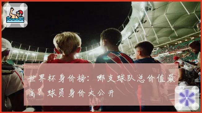 世界杯身价榜：哪支球队总价值最高？球员身价大公开